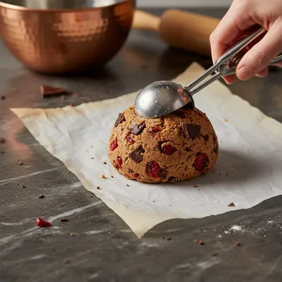 Black Forest Cherry Cookies Recipe - cooking process