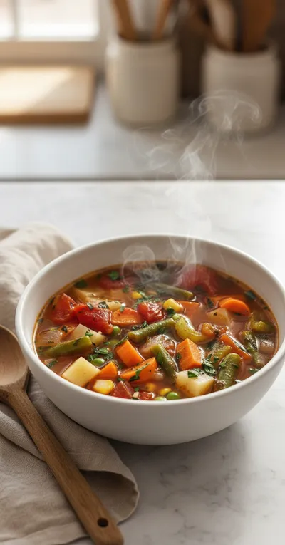 Vegetable Soup Recipe: The Best Homemade Version