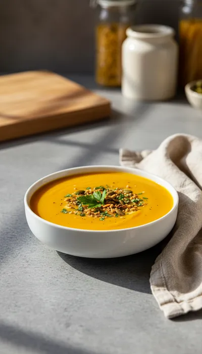 Roasted Sweet Potato Soup