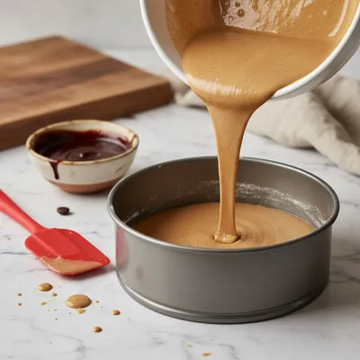 Luxurious Latte Cake Recipe For Coffee Lovers - cooking process
