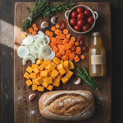 Easy Fall Dinner Ideas for Cozy Meals - ingredients preparation