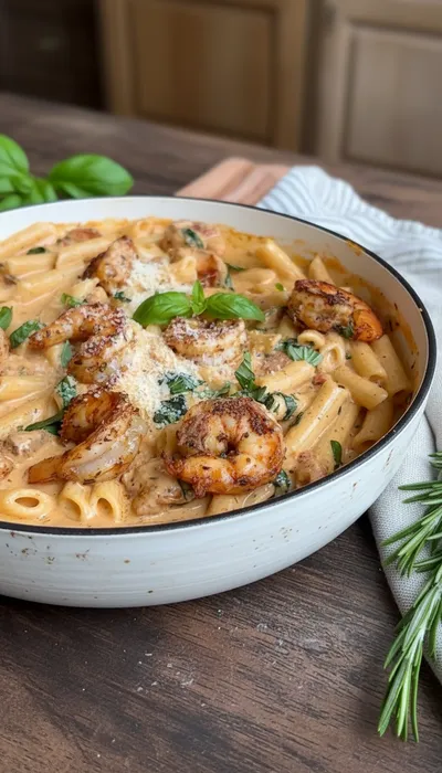 Easy Marry Me Shrimp Pasta Recipe