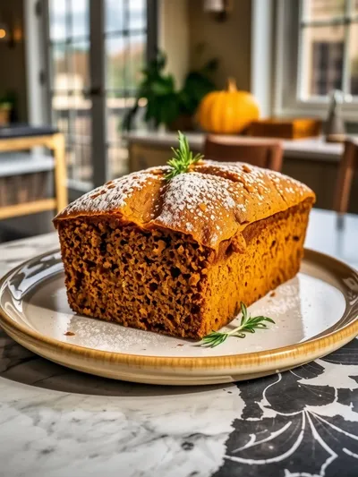 Incredibly Moist Pumpkin Bread Recipe - ready to serve