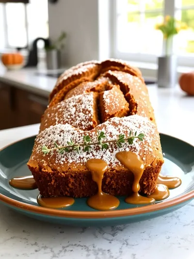 Pumpkin Bread Recipe – No‑Knead Easy & Amazing - ready to serve