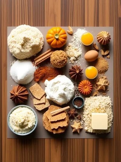 Easy Pumpkin Bread With Crumb Topping - ingredients preparation
