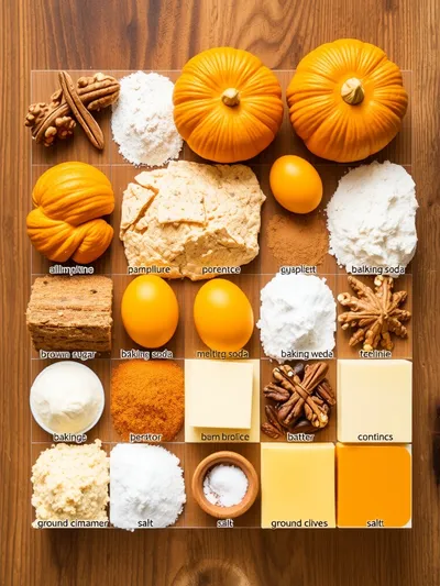 Incredibly Moist Pumpkin Bread Recipe - ingredients preparation