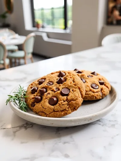 Pumpkin Chocolate Chip Cookies – Soft Batch - ready to serve