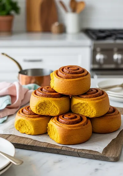 Pumpkin Cinnamon Rolls – Easy Make‑Ahead Recipe