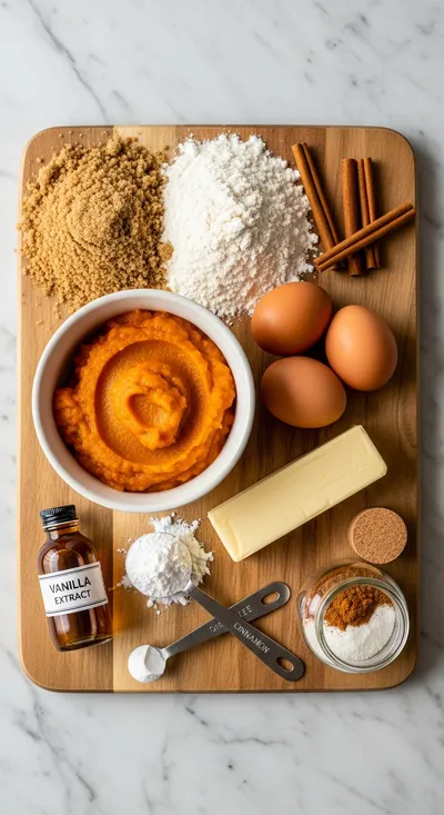 Pumpkin Muffins with Cinnamon Sugar Topping - cooking process