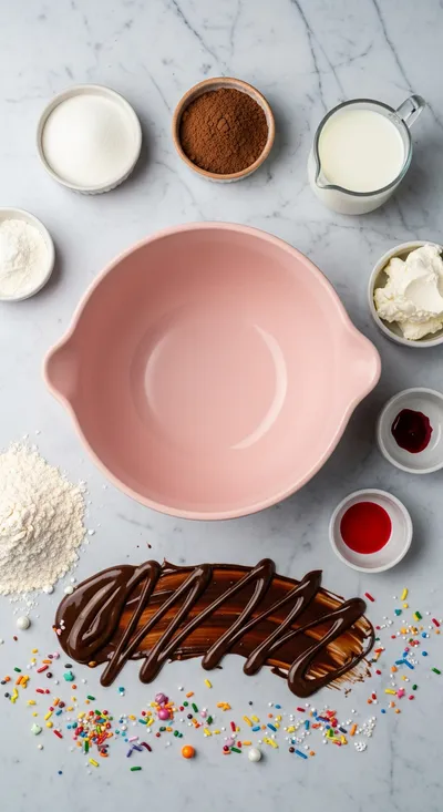 Red Velvet Cake Pops - cooking process