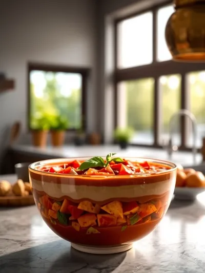 Roasted Tomato Basil Soup
