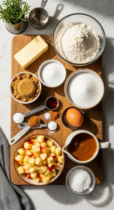 Salted Caramel Apple Pie Cookies - cooking process