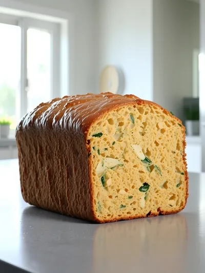 Savory Cheddar Zucchini Quick Bread