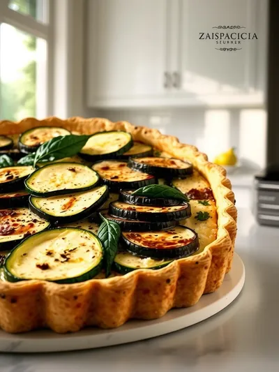 Scarpaccia Savory Zucchini Tart