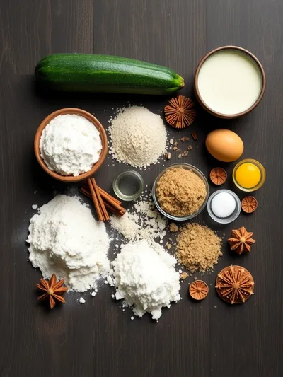 Snickerdoodle Zucchini Bread – Moist Coconut Oil Recipe - ingredients preparation