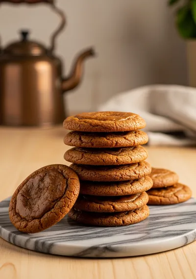 Super Soft Molasses Cookies