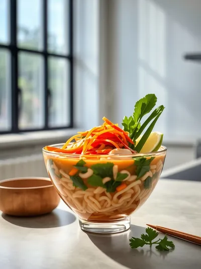Thai Vegetable Noodle Soup