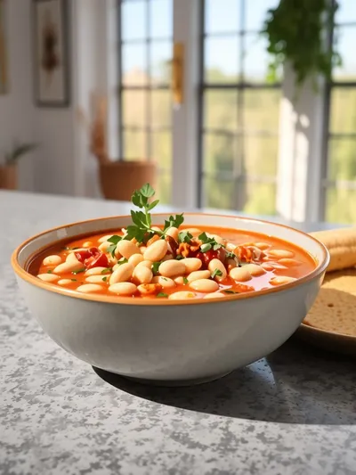 Tuscan White Bean Soup Recipe