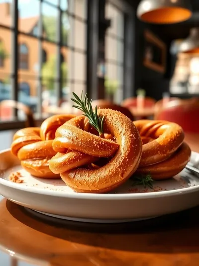 Twisted Pumpkin Donuts Recipe - ready to serve