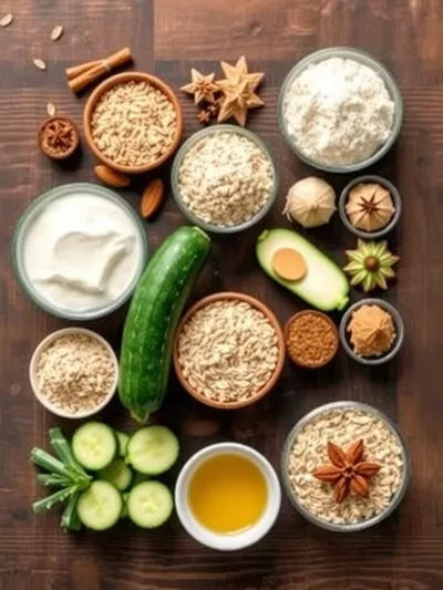 Vegan Gluten-Free Zucchini Bread – Easy Moist Recipe - ingredients preparation