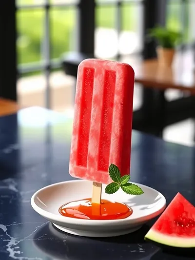 Watermelon Popsicles – Refreshing Summer Dessert - ready to serve