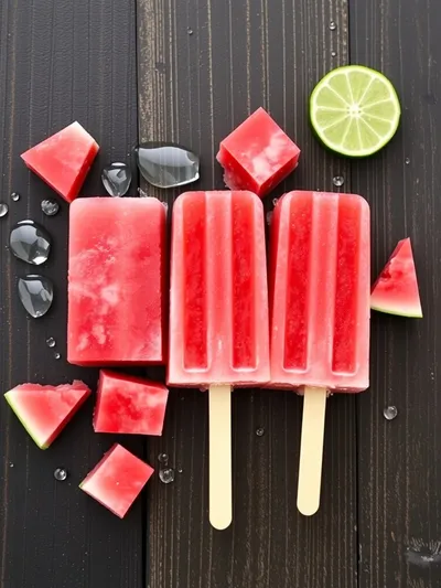Watermelon Popsicles – Refreshing Summer Dessert - ingredients preparation