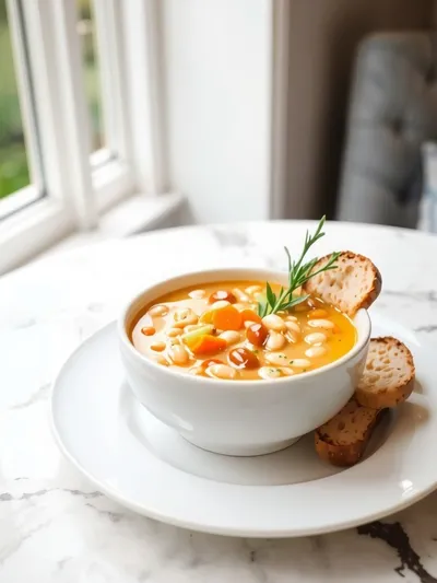 Best White Bean Soup Recipe - cooking process