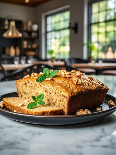 Healthy Zucchini Bread - cooking process