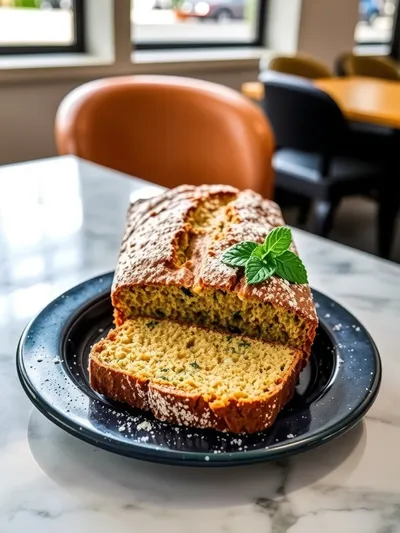 Healthy Zucchini Bread - cooking process